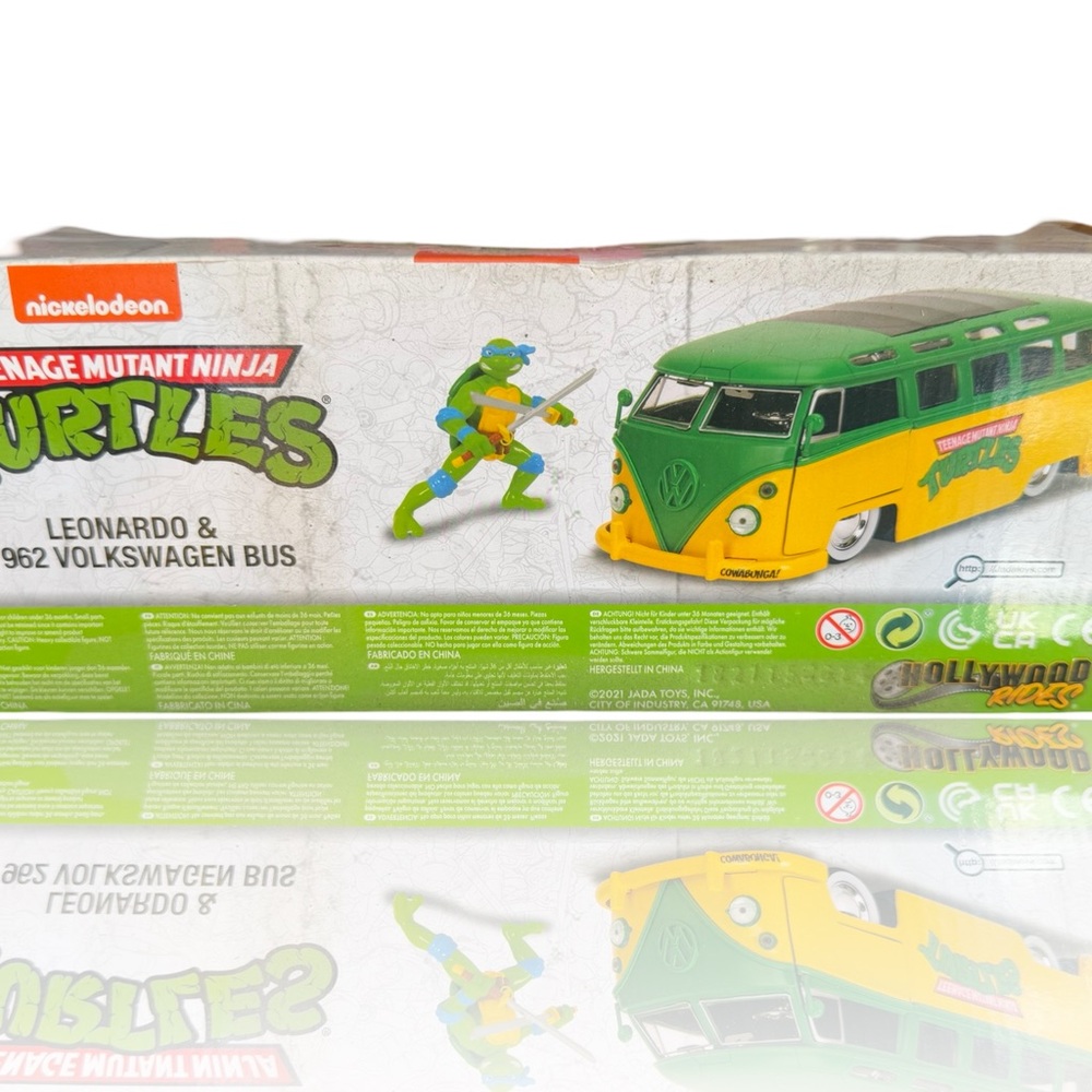 Teenage Mutant Ninja Turtles : Jada Toys 1962 VW Van: Die Cast Car: NIB - Picture 3 of 3